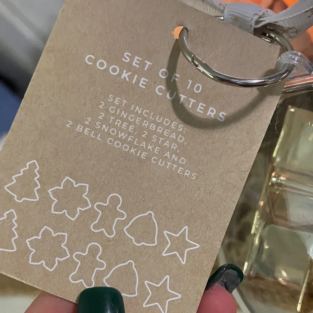 Gold Cookie Cutter Set